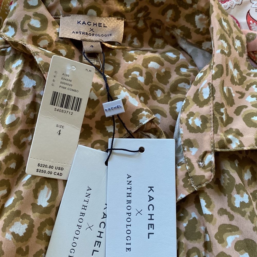 Anthropologie Benedetta Silk Tunic dress - Picture 2 of 11